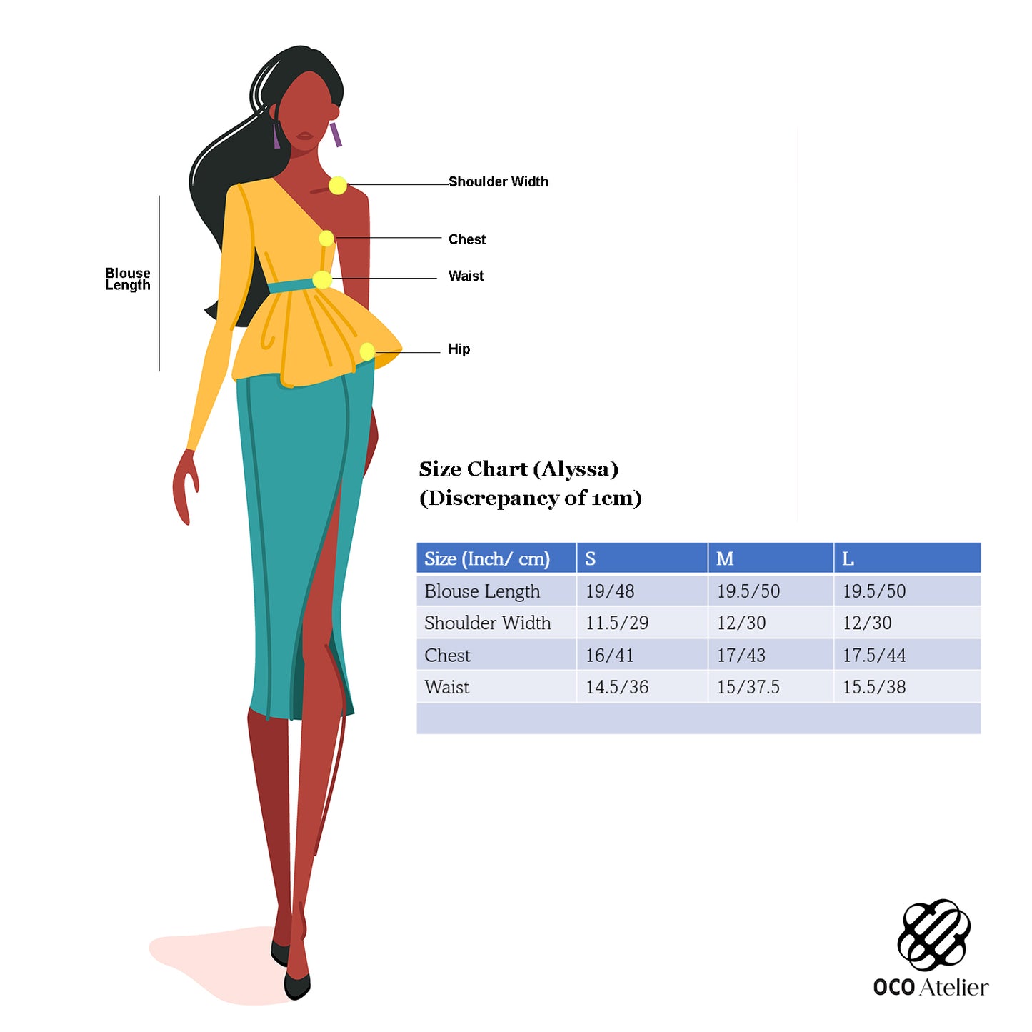 Modern Batik Peplum sleeveless Top, feminine & vibrant for every occasion
