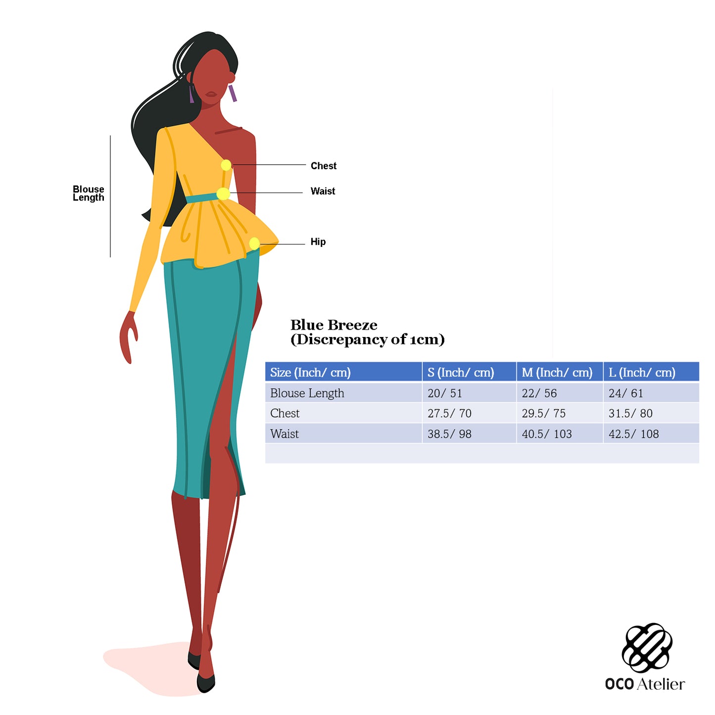 OCO, Blue Batik, flowy Batik, Batik top, blouse, ladies batik, sg, singapore, batik, vibrant, pretty, blouse, flowy, modern, batik, batik lover, unique