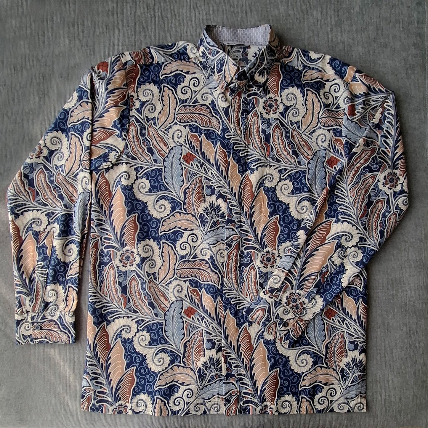 Myst Bloom | One-of-a-kind Batik Shirt