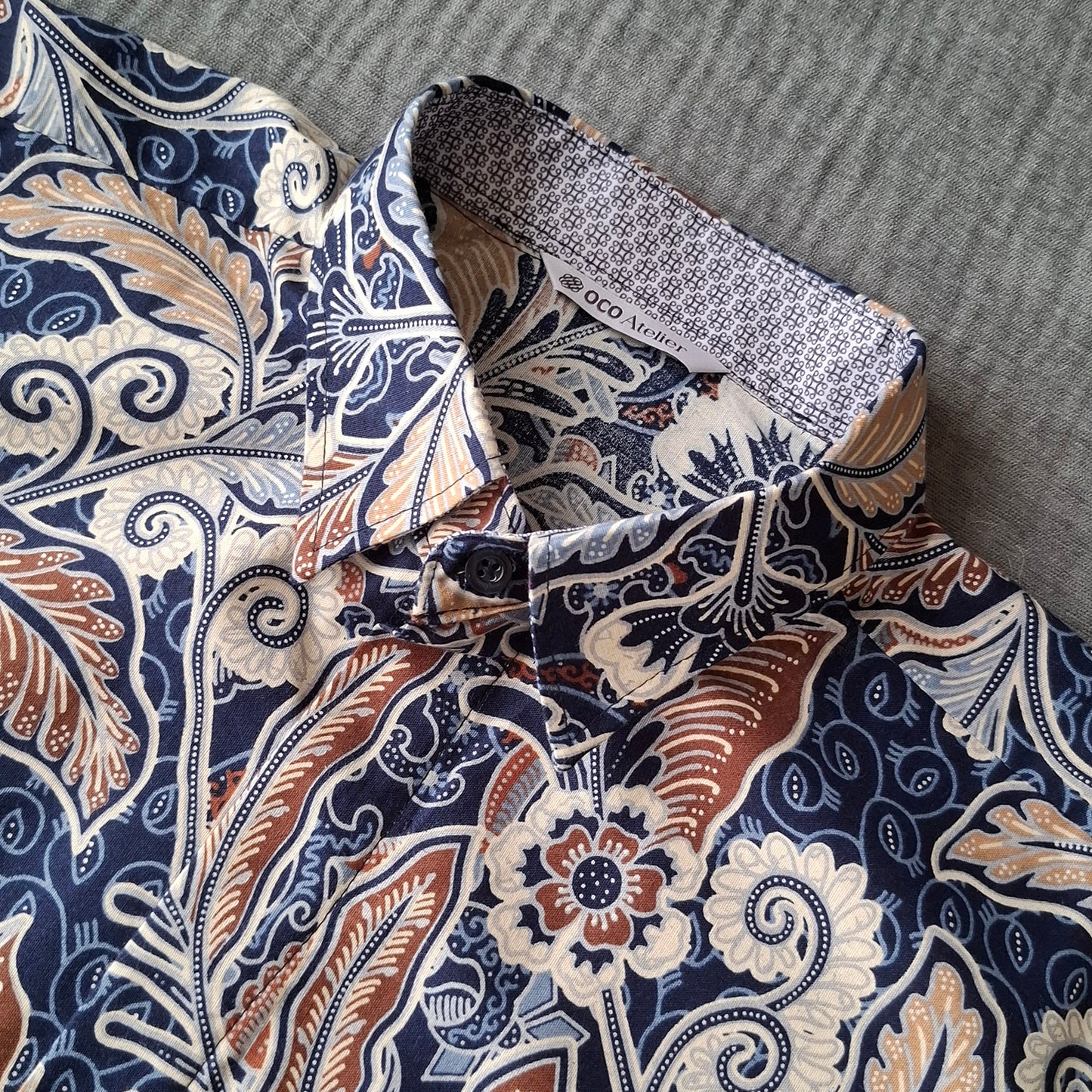 Myst Bloom | One-of-a-kind Batik Shirt