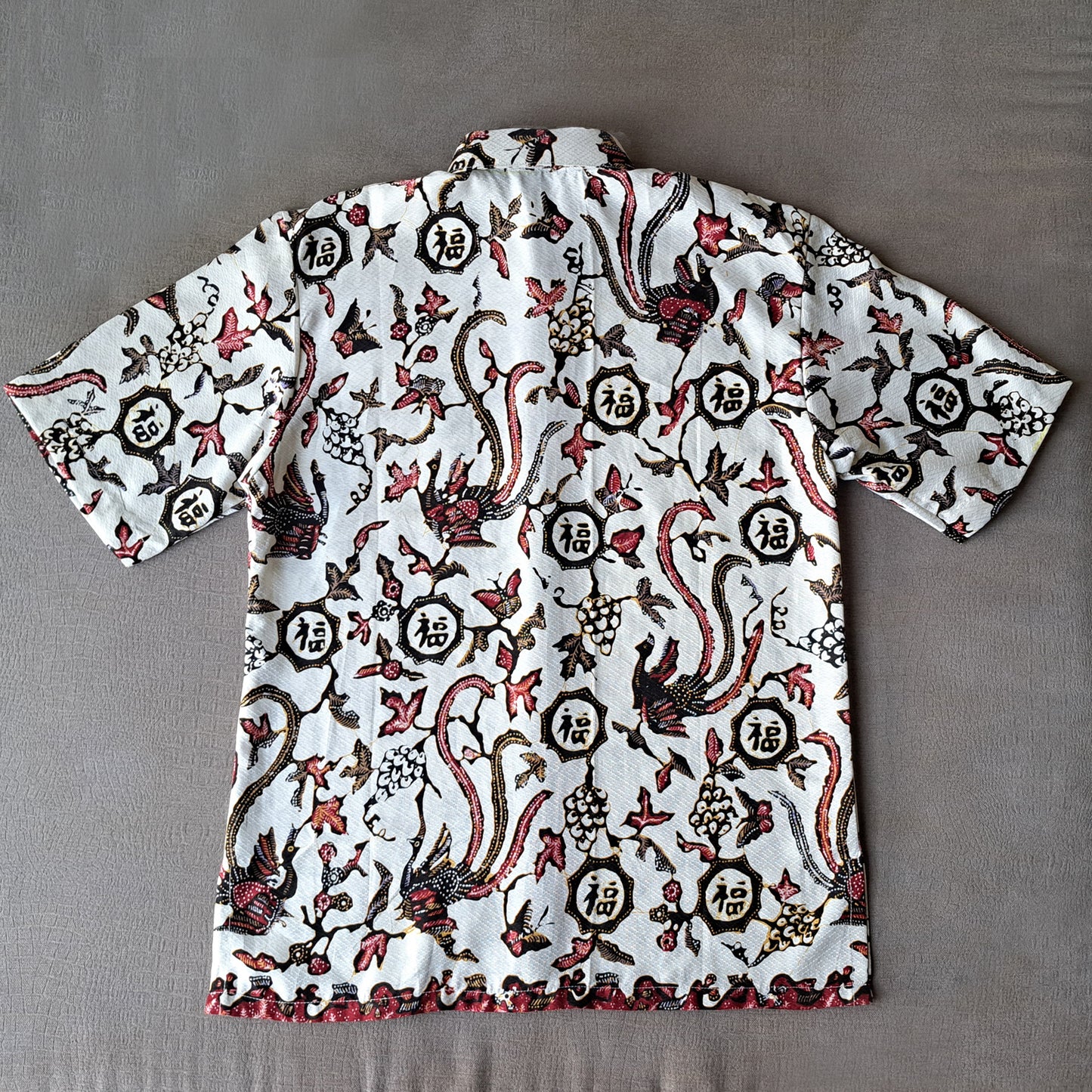 batik, batik shirt, CNY, chinese new year, men shirt, vibrant shirt, one of a kind, unique, new year, festive, tailored shirt, batik lover, batik top