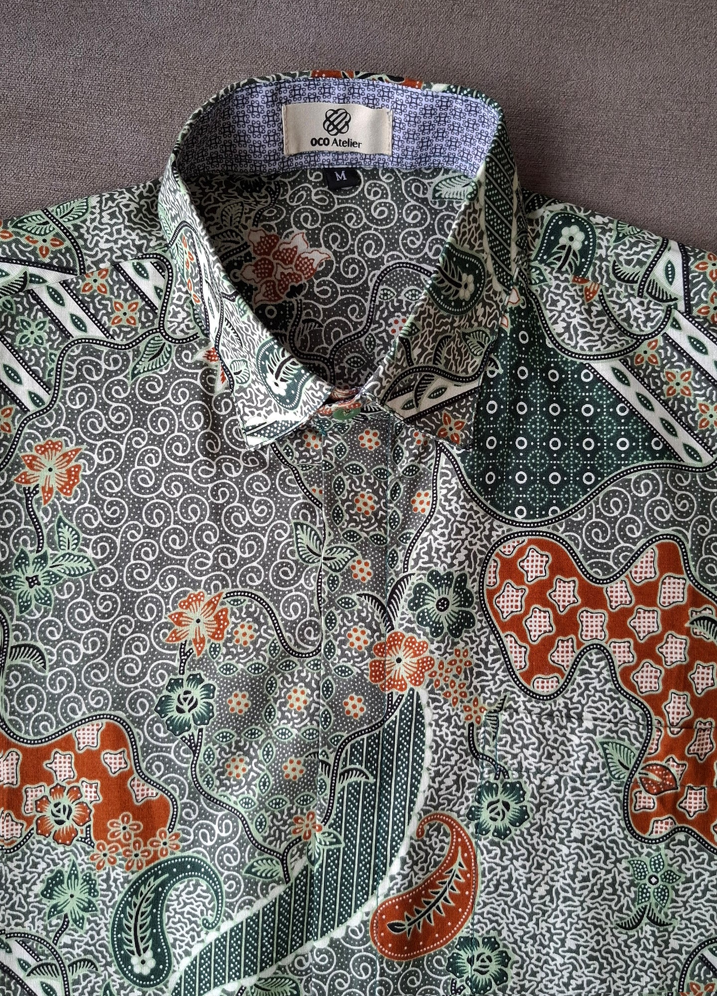 batik, batik shirt, men shirt, custom made, tailored, customisation, unique shirt, colourful shirt, sgbatik, modern batik, everywear batik, short sleeves batik