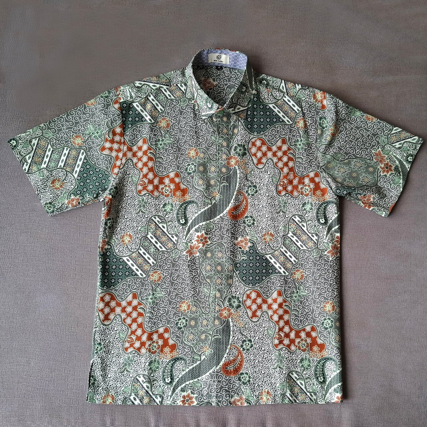 batik, batik shirt, men shirt, custom made, tailored, customisation, unique shirt, colourful shirt, sgbatik, modern batik, everywear batik, short sleeves batik