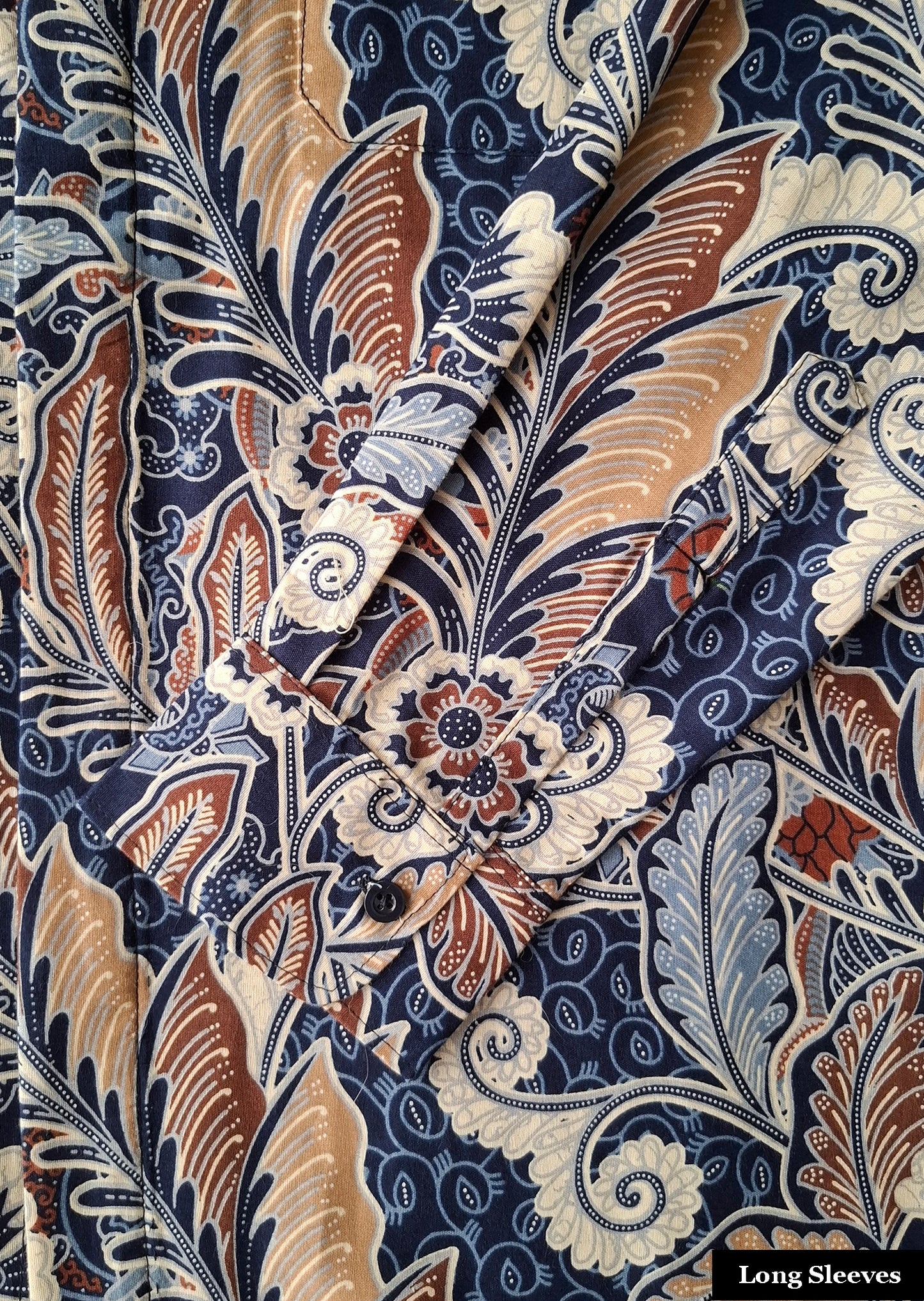 Singapore Batik, Batik shirt, tailored shirt, colourful shirt, sgbatik, batik lover, unique batik, vibrant shirt, stunning shirt, everyday shirt, one-of-a-kind, long sleeves, collar shirt, short sleeves