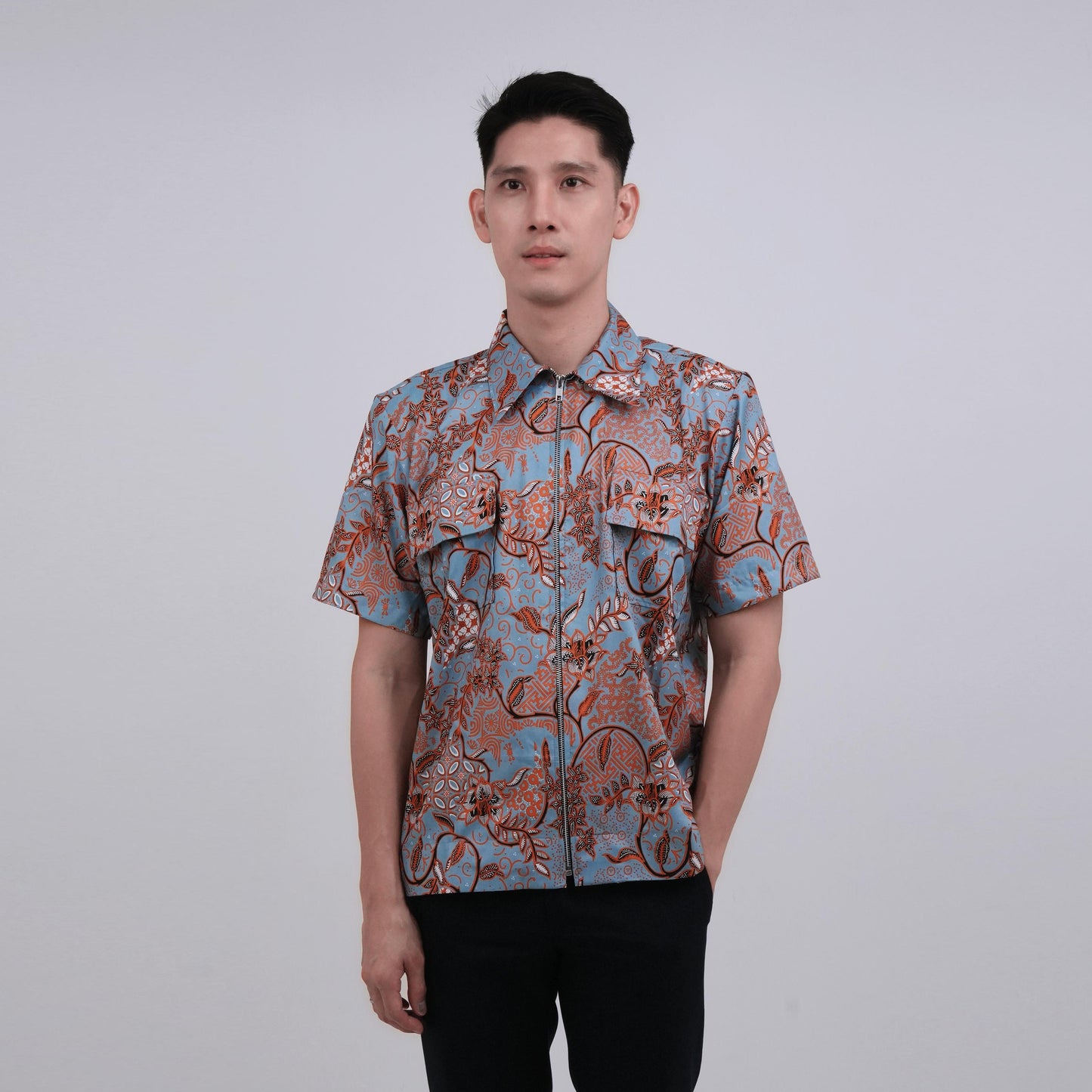 oco, oco atelier, batik, batik shirt, men shirt, sg batik, singapore, unique, customise, customized, shirt, tailored shirt, short sleeve batik, modern batik, batik lover, singapore batik, men batik, batik men, everyday batik, custom shirt, one-of-a-kind, customisation