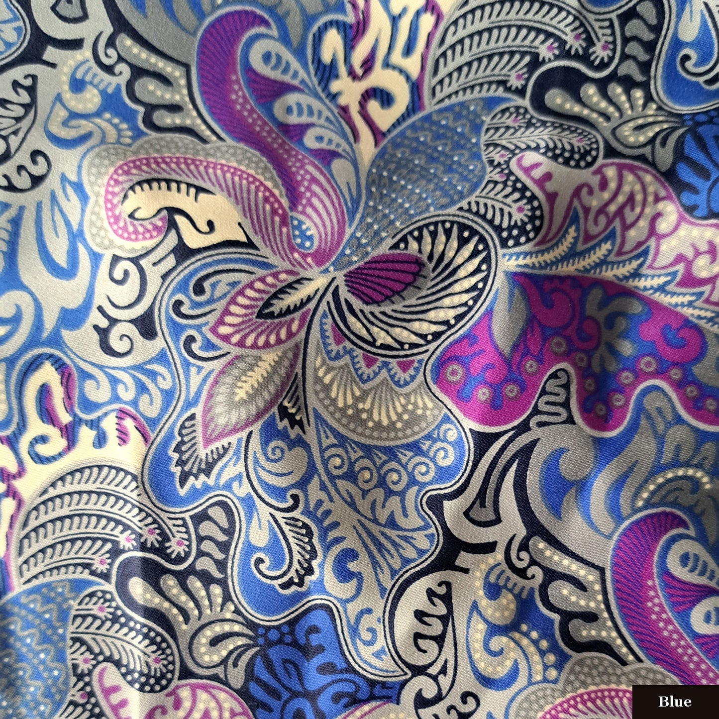 Modern batik blouse for ladies in Singapore. Halter neck, beautiful batik print. Pretty yet comfortable.