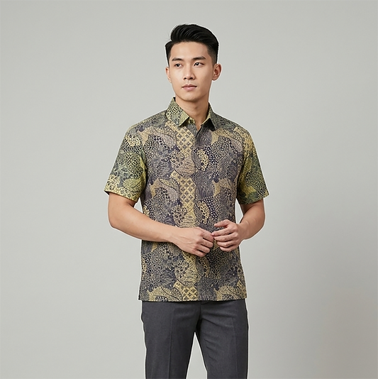 oco, oco atelier, batik, batik shirt, men shirt, sg batik, singapore, unique, customise, customized, shirt, tailored shirt, short sleeve batik, modern batik, batik lover, singapore batik, men batik, batik men, everyday batik, custom shirt, one-of-a-kind, customisation