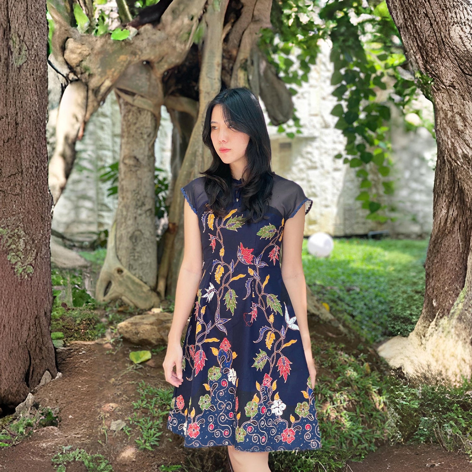 Blue Reverie | Sweet Batik Dress – OCO Atelier