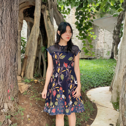 model batik dress modern Elegant Nuansa Batik Dress, Batik Dress, Batik, Boho Dress, Bohemian Dress, Ethnic Dress