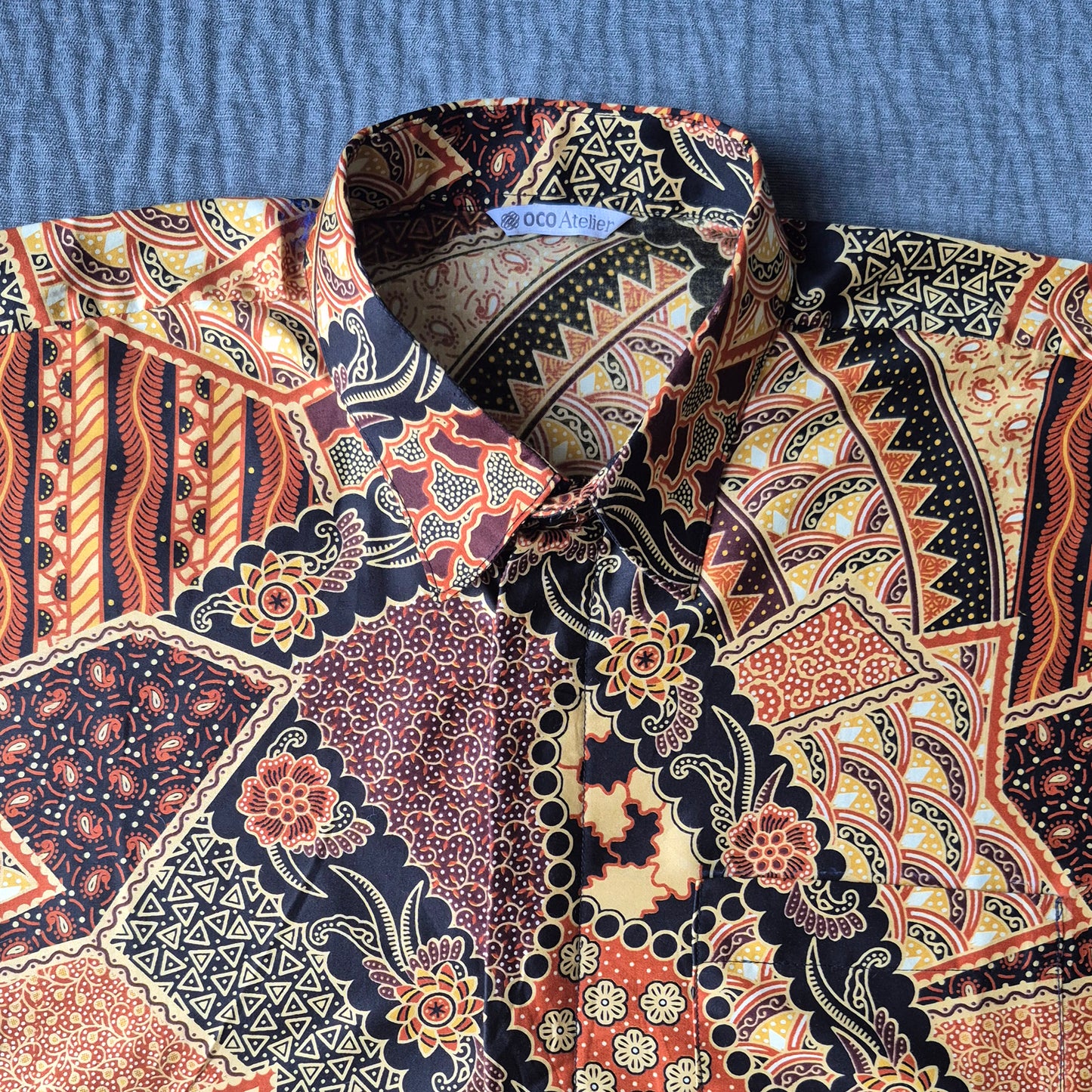 Modern Ensemble | Colourful Batik Shirt