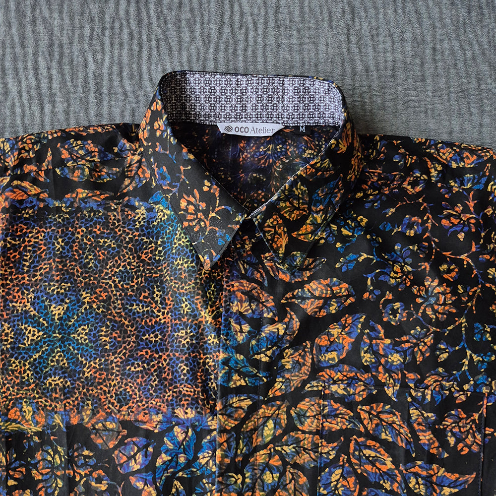 Batik, Batik shirt, sg batik, custom, custom made, customise, customized, tailored, men shirt, shirt, short sleeves shirt, batik shirt, modern shirt