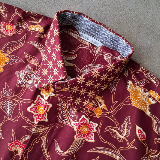 batik, singapore batik, men shirt, tailored, custom made, customized, sgbatik, tailor made, batik shirt, batikshirt, modern batik