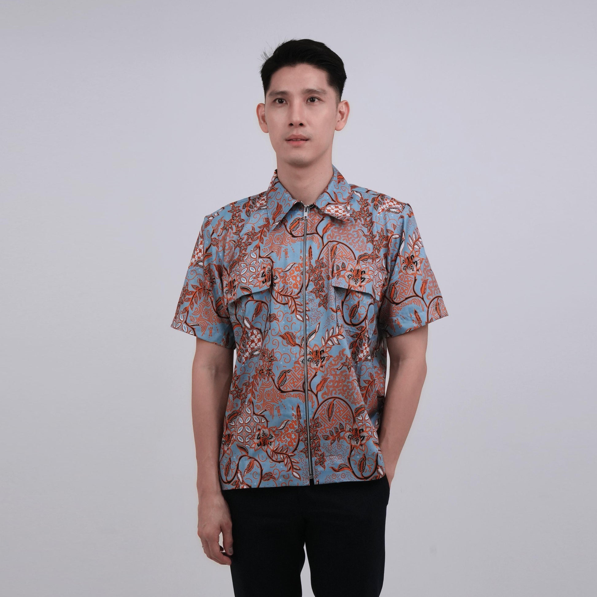 oco, oco atelier, batik, batik shirt, men shirt, sg batik, singapore, unique, customise, customized, shirt, tailored shirt, short sleeve batik, modern batik, batik lover, singapore batik, men batik, batik men, everyday batik, custom shirt, one-of-a-kind, customisation