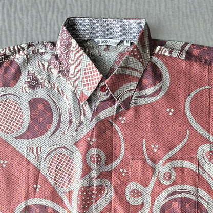 oco, oco atelier, batik, batik shirt, men shirt, sg batik, singapore, unique, customise, customized, shirt, tailored shirt, short sleeve batik, modern batik, batik lover, singapore batik, men batik, batik men, everyday batik, custom shirt, one-of-a-kind, customisation